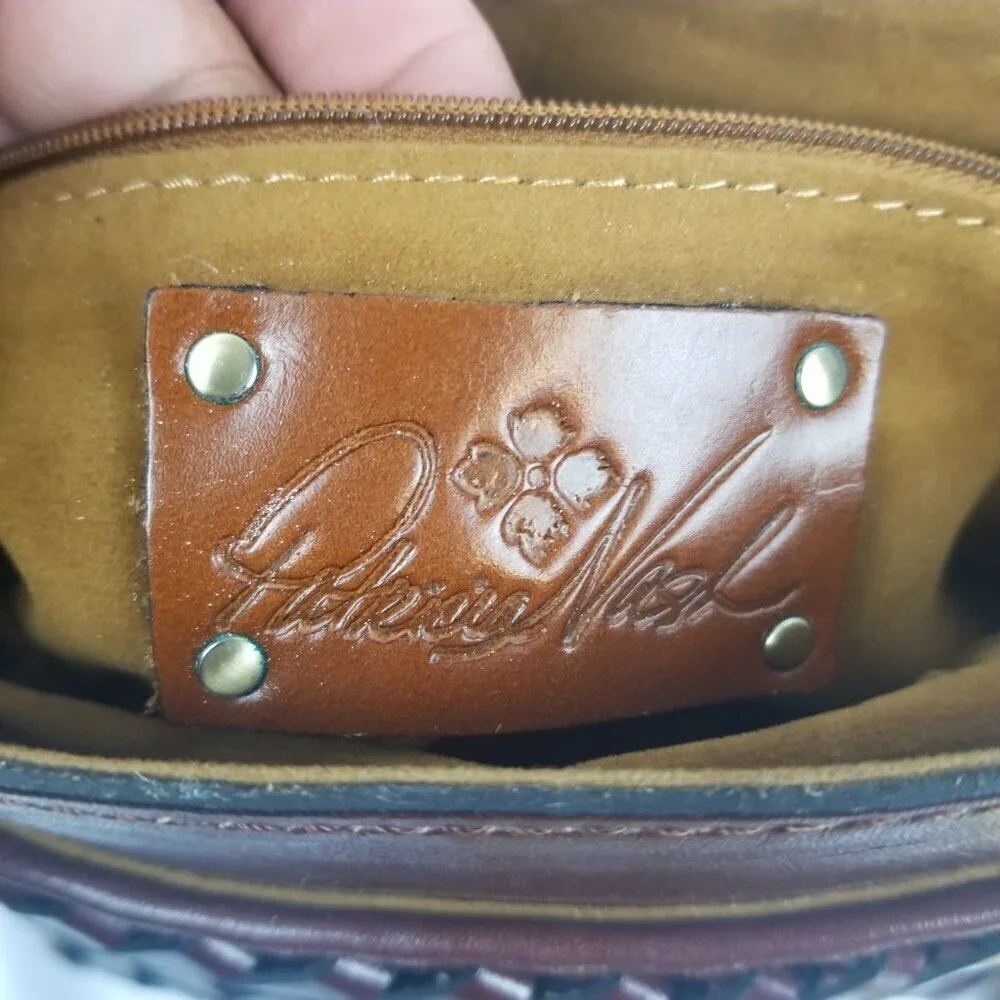NWOT Patricia Nash Marisa Flap Western, Cowgirl Crossbody Festival Tan Purse